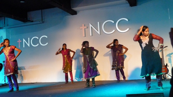Dance performance by the Tamil Church